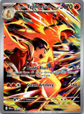 Ethan's Typhlosion 190/182 Destined Rivals Holo Pokémon Card NM front