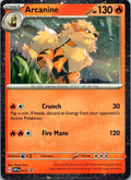 Arcanine 011 SV Black Star Promo Holo Pokémon Card NM front