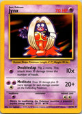 Jynx 31/102 Base Set Pokémon Card NM front