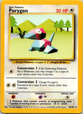Porygon 39/102 Base Set Pokémon Card NM front