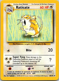 Raticate 40/102 Base Set Pokémon Card NM front