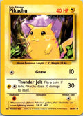Pikachu 58/102 Base Set Pokémon Card NM front