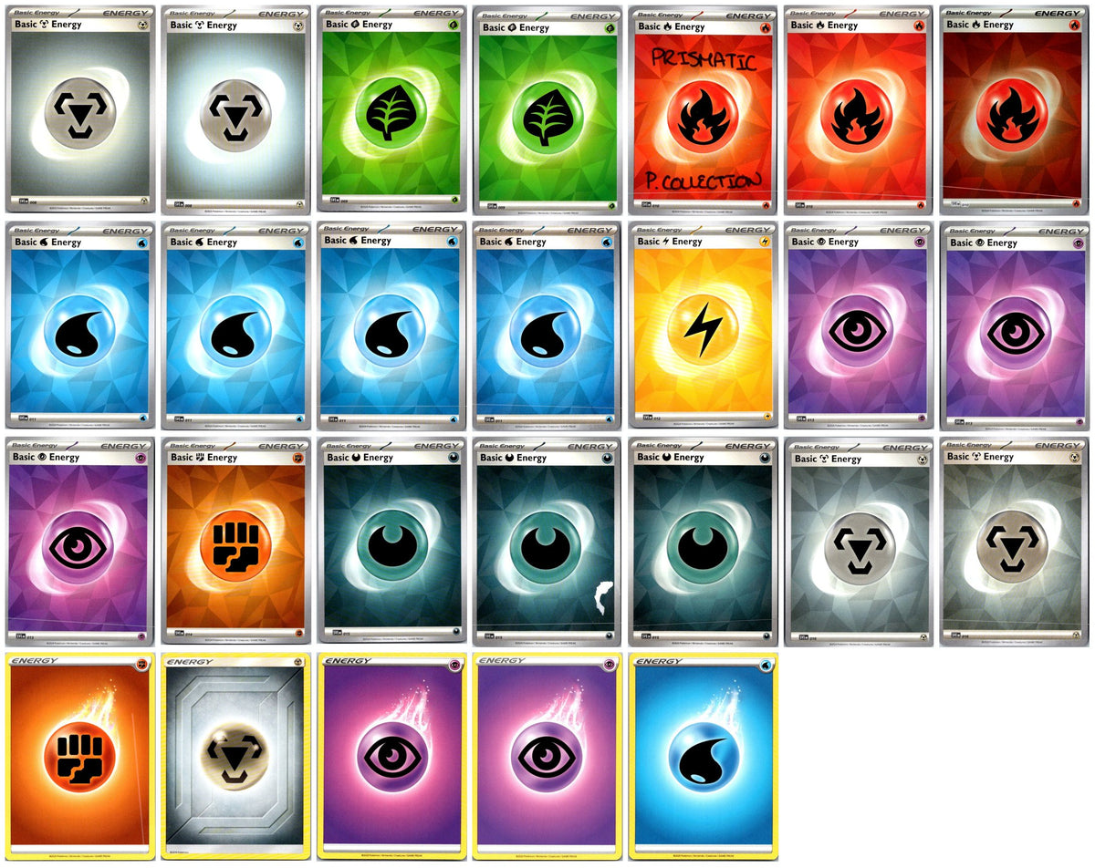 Basic Energy Card Lot #2 – 26 Cards NM