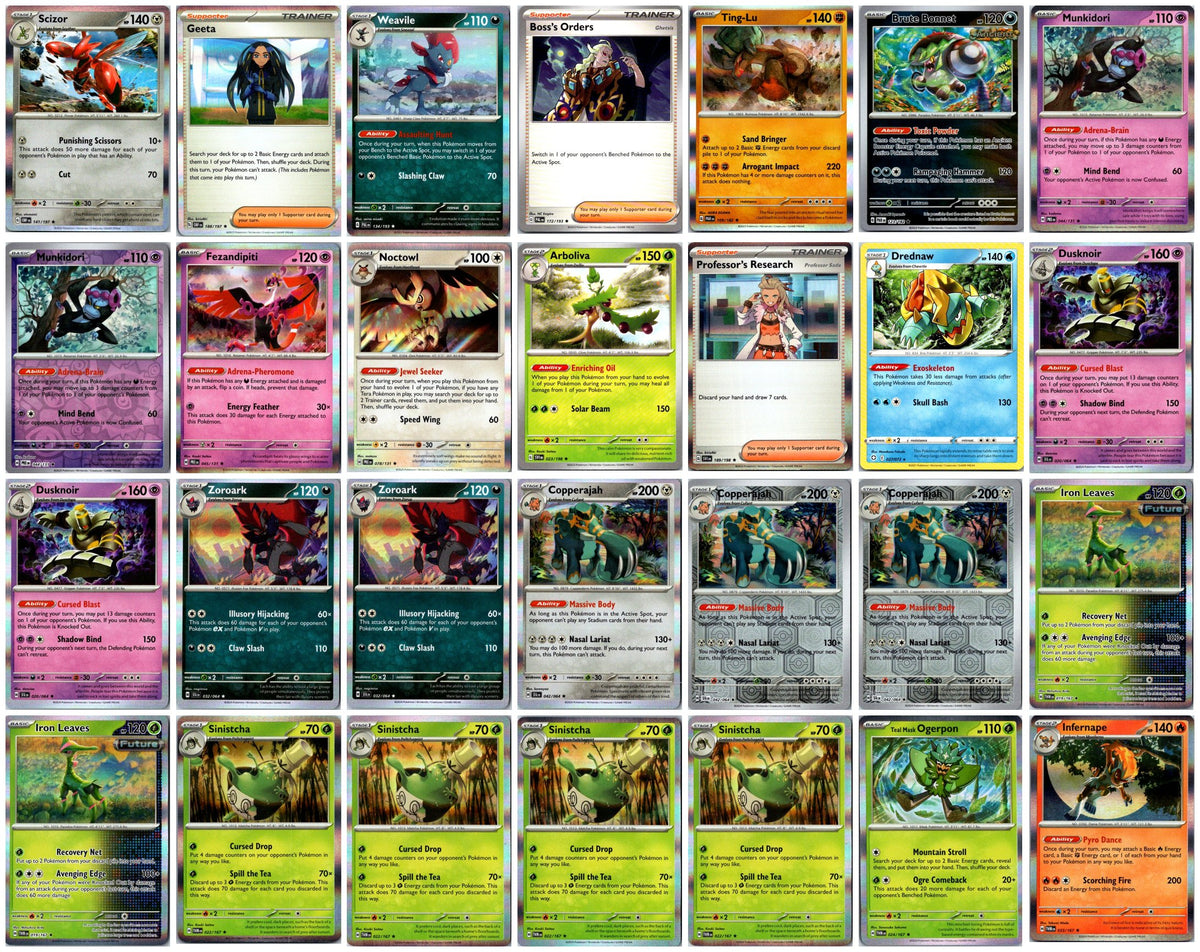 Pokémon Holo & Rare Card Lot #3 – 28 Cards NM