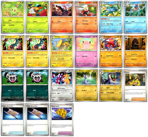 Ascended Heroes Pokémon Card Lot – Commons & Uncommons – 21 Cards NM