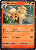 Arcanine 011 SV Black Star Promos Cosmos Holo Pokémon Card NM front