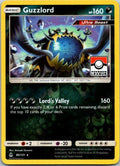 Guzzlord 80/131 Forbidden Light Pokémon League Stamp Reverse Holo Pokémon Card NM front