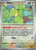 Ditto 132/165 Scarlet & Violet 151 Reverse Holo Pokémon Card NM front