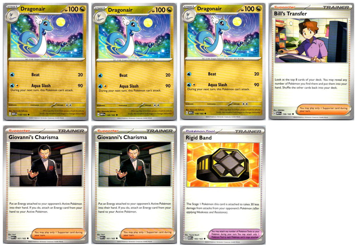 Scarlet & Violet 151 Pokémon Card Lot – 7 Cards (Commons, Uncommons & Reverse Holos) #4 NM