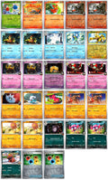 Destined Rivals Pokémon Card Lot – 28 Cards (Commons, Uncommons & Reverse Holos) NM