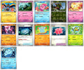 Mixed Japanese Sets Pokémon Card Lot – 11 Cards (Commons, Uncommons & Reverse Holos) NM
