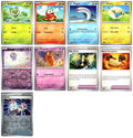 Scarlet & Violet Pokémon Card Lot – 9 Cards (Commons, Uncommons & Reverse Holos) NM