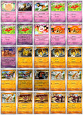 Twilight Masquerade Pokémon Card Lot – 25 Cards (Commons, Uncommons & Reverse Holos) #5 NM